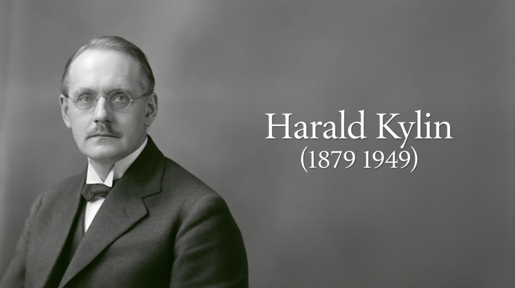 Chân dung Harald Kylin (1879–1949), nhà khoa học đã phát hiện ra fucoidan